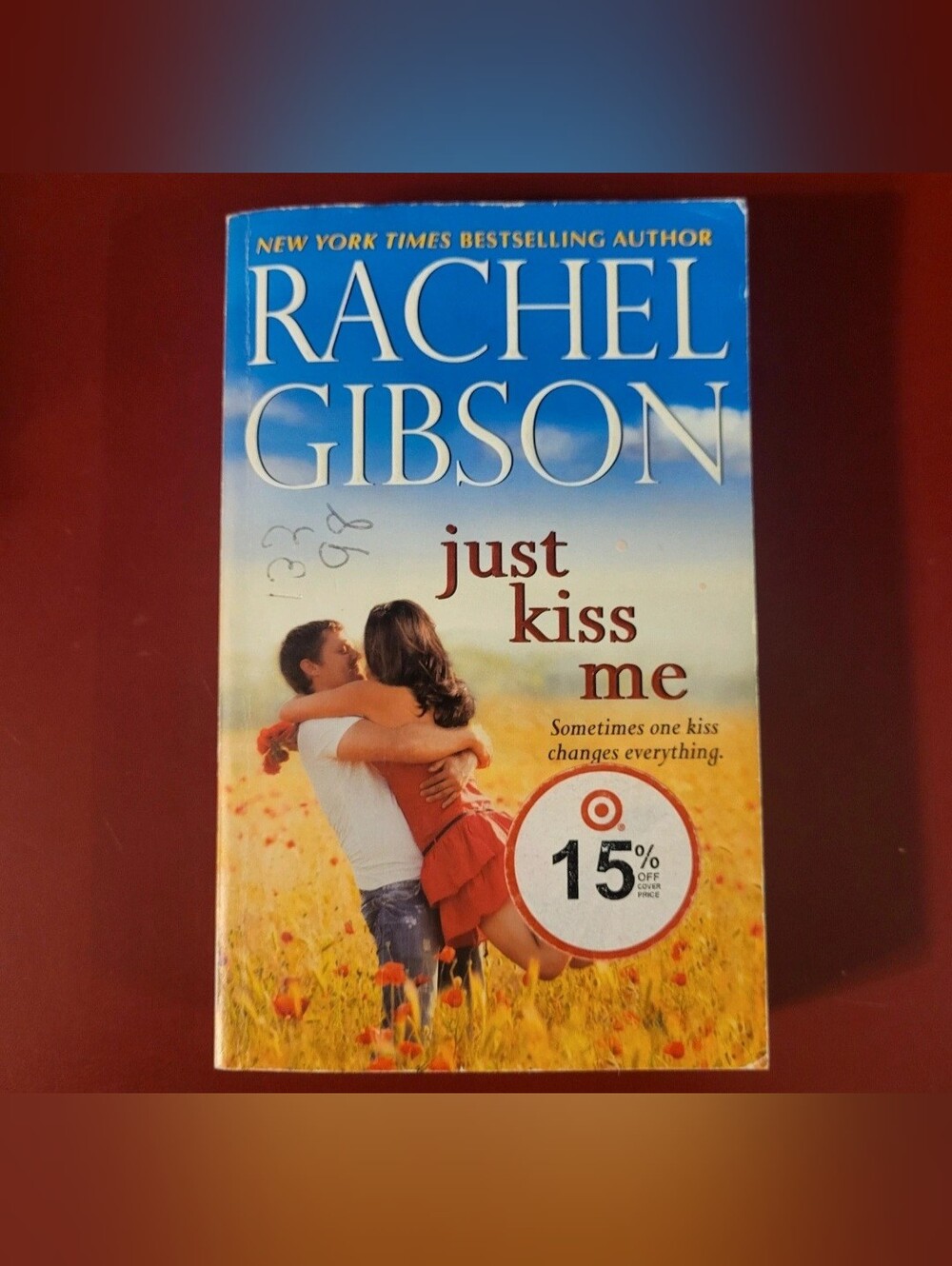 Rachel Gibson Just Kiss Me paperback book Avon books romance